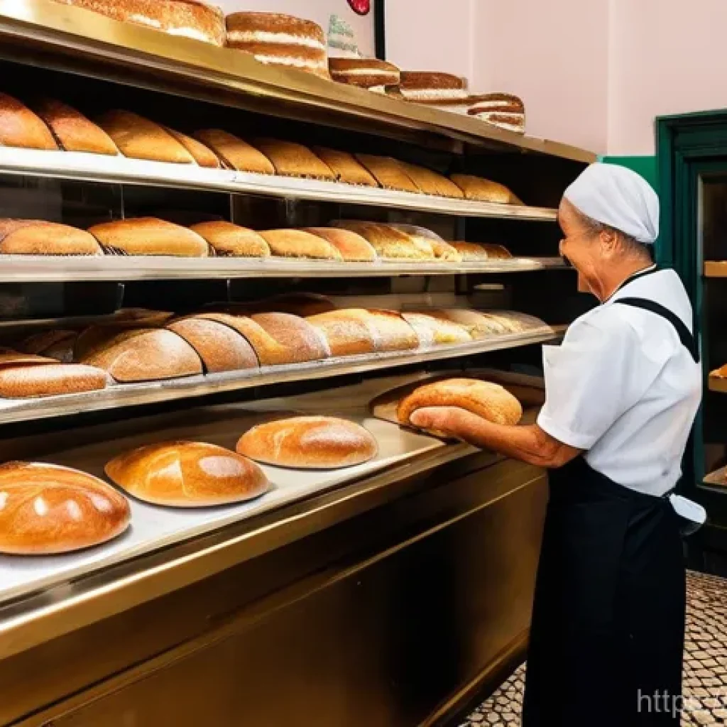 사회적 책임 경영과 조직의 가치 혁신 - **A Heartwarming Community Bakery in Lisbon:**
    A vibrant and bustling scene inside a traditional...