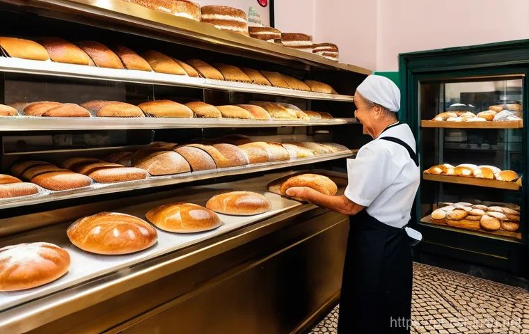 사회적 책임 경영과 조직의 가치 혁신 - **A Heartwarming Community Bakery in Lisbon:**
    A vibrant and bustling scene inside a traditional...